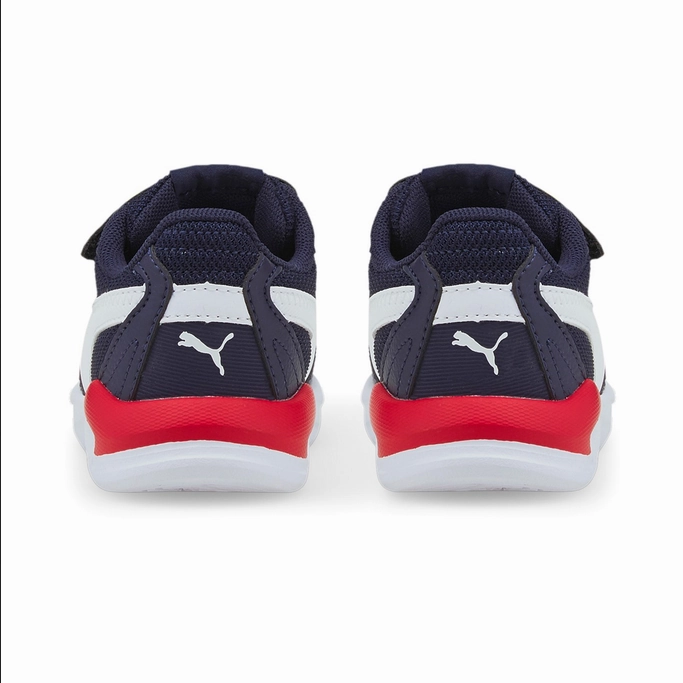 Interchangeable Muddy running Puma scarpa sneakers da bambino X-Ray Speed Lite AC 385526 03 blu-bianco