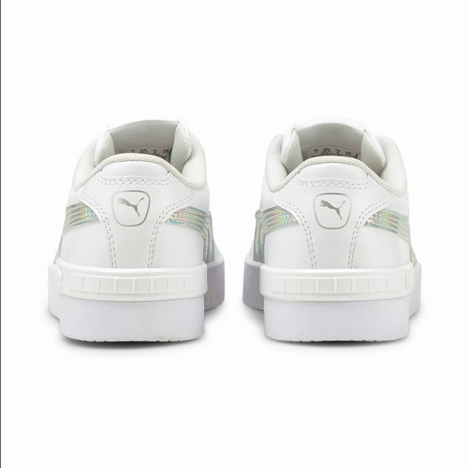 Puma scarpa sneakers da ragazza Jada Rainbow 382661 01 bianco argento Responsive Forefoot Plate military - style shoes