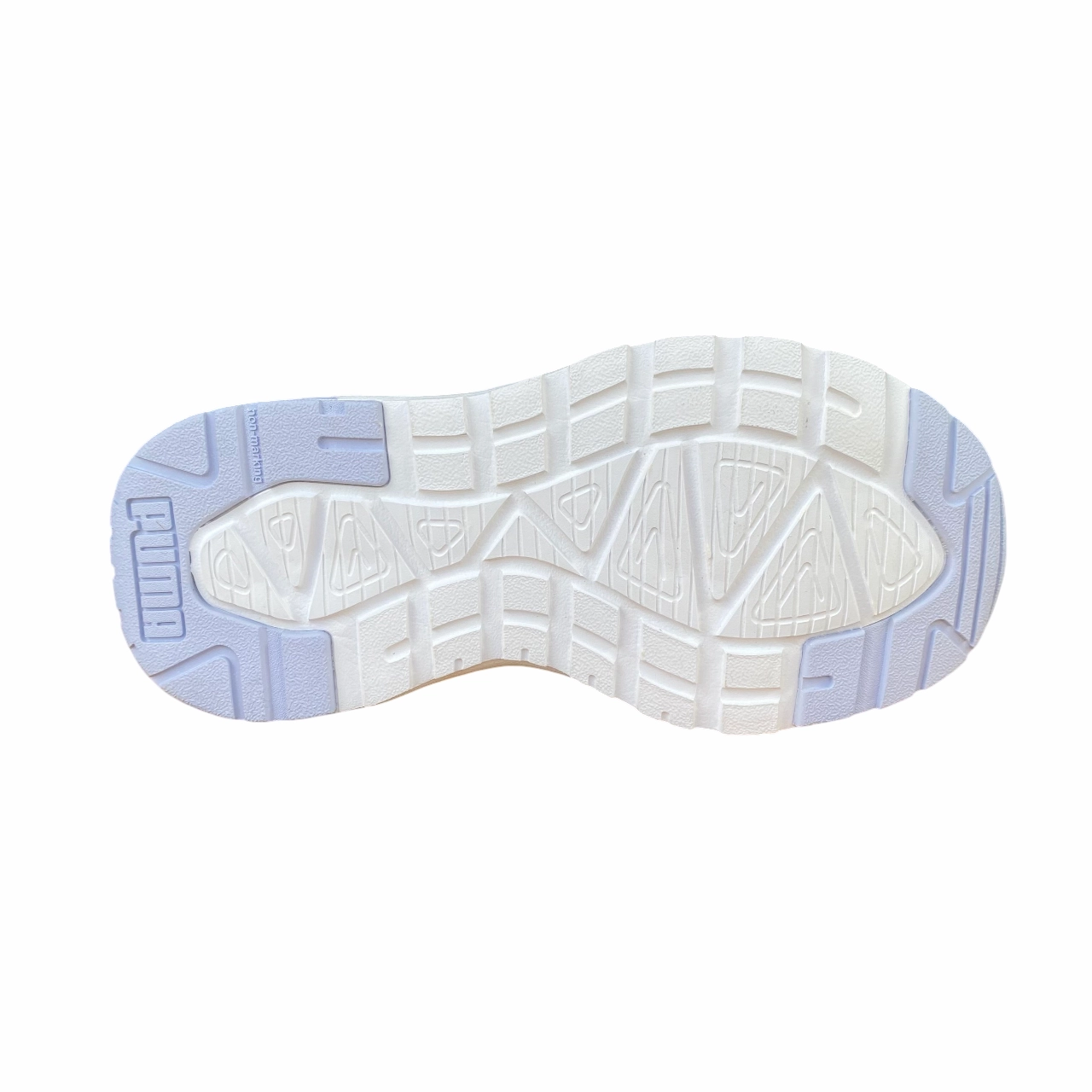 flat - footed shoes Puma scarpa sneakers da ragazza Trinity Lite Blurry 402266-01 bianco-malva