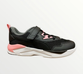 short - distance running Non Slip Traction Outsole Puma scarpa sneakers da ragazza X-Ray Lite AC PS 374395 17 nero rosa
