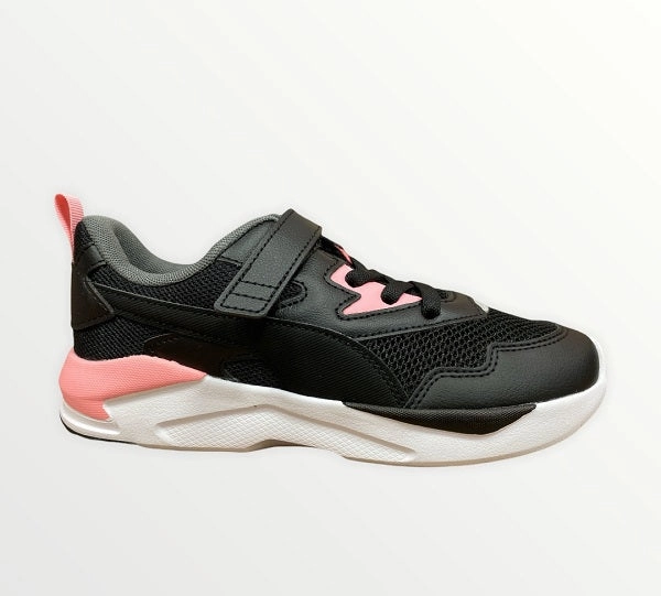 short - distance running Non Slip Traction Outsole Puma scarpa sneakers da ragazza X-Ray Lite AC PS 374395 17 nero rosa