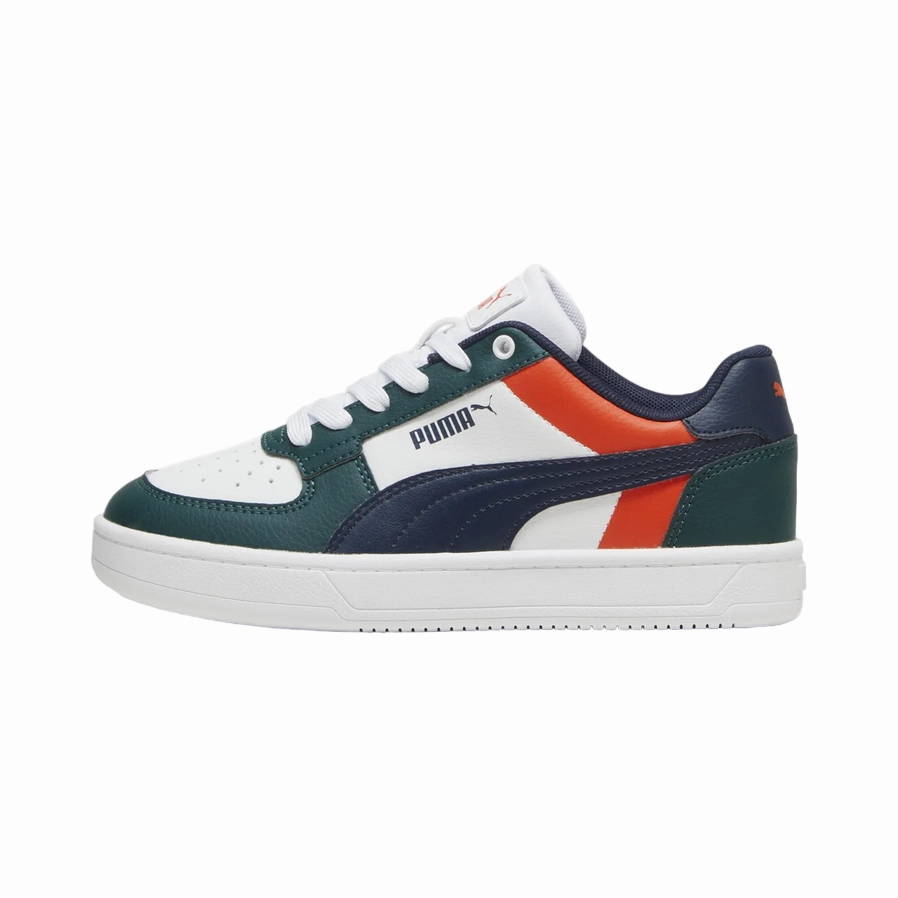 Puma scarpa sneakers da ragazzi Caven 2.0 Block 394461-09 mirtillo-blu-bianco Blown Rubber Stylish Footwear