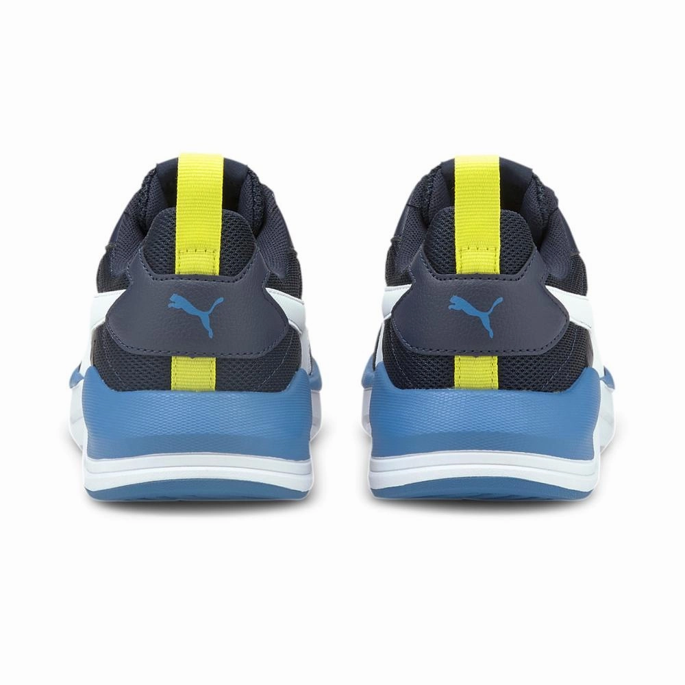 Tensile Knit Puma scarpa sneakers da ragazzo X-Ray Lite 374393 10 blu-bianco
