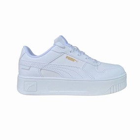 Puma scarpa sneakers junior Carina Street 393847-01 bianco water - proof