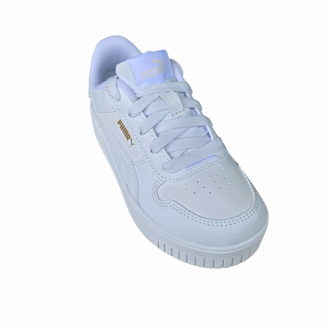 Puma scarpa sneakers junior Carina Street 393847-01 bianco Compact rough - surface proof