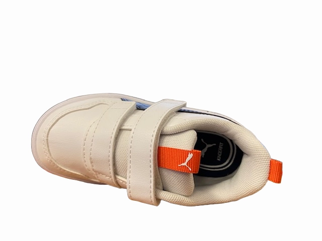 Puma sneakers da bambino con strappi Multiflex SL V Infant 380741 11 white-peacoat running in a city park shoes narrow shoes