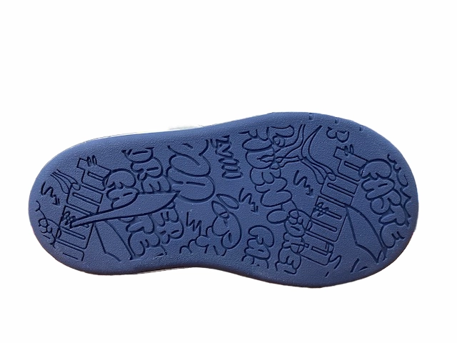 Puma sneakers da bambino con strappi Multiflex SL V Infant 380741 11 white-peacoat warm - up running Arch Comfort