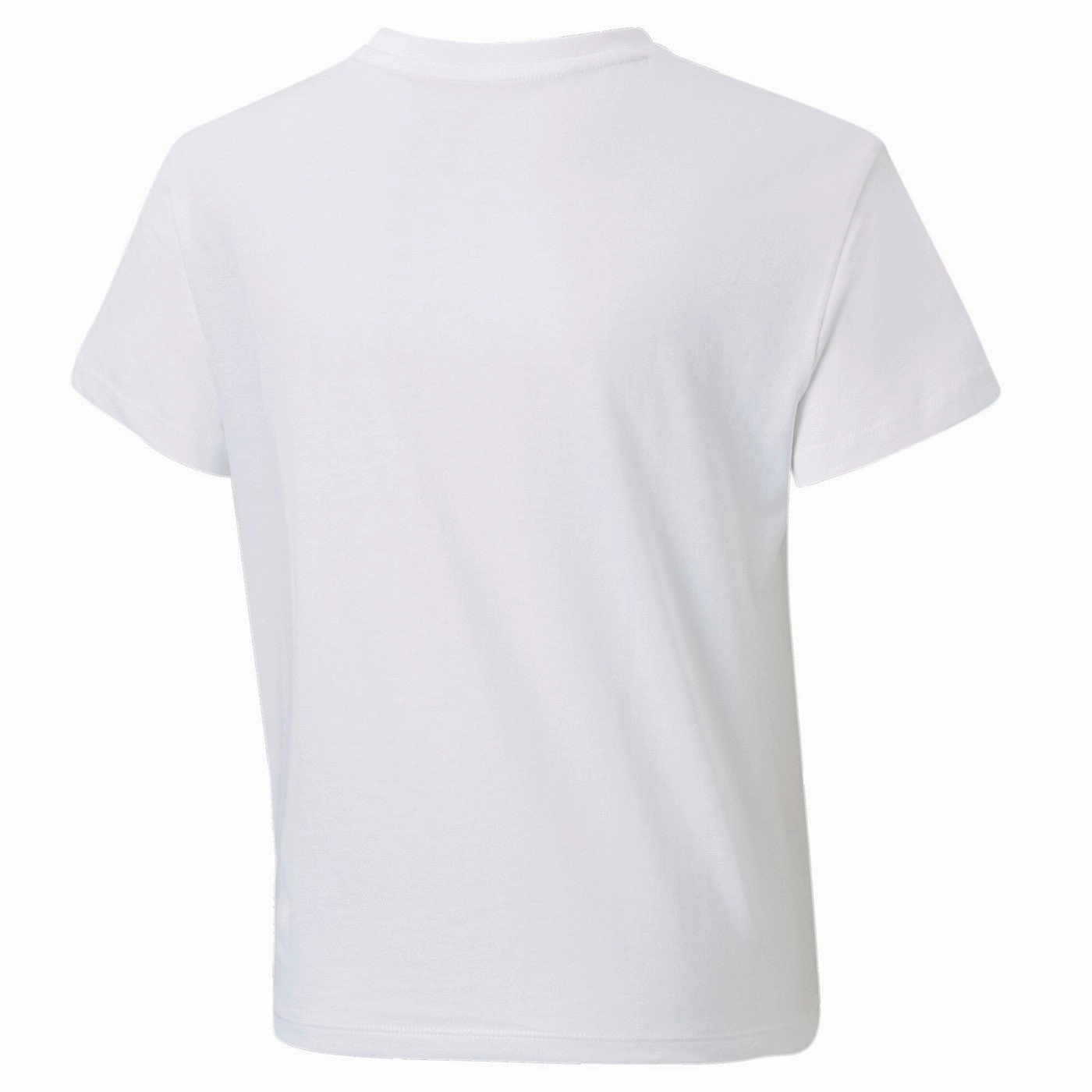 Lightweight Shirt Puma T-shirt da ragazza con nodo e stampa 847470-02 white