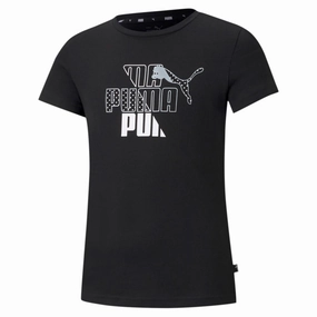 Casual Wearable Puma t-shirt da ragazzi Graphic Tee G 587064 01 nero