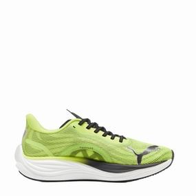 Puma Velocity Nitro 3 Women's  Running Shoes SS24 Lime Pow-PUMA Black-Poison Pink neutral shoes Carbon Neutral Materials