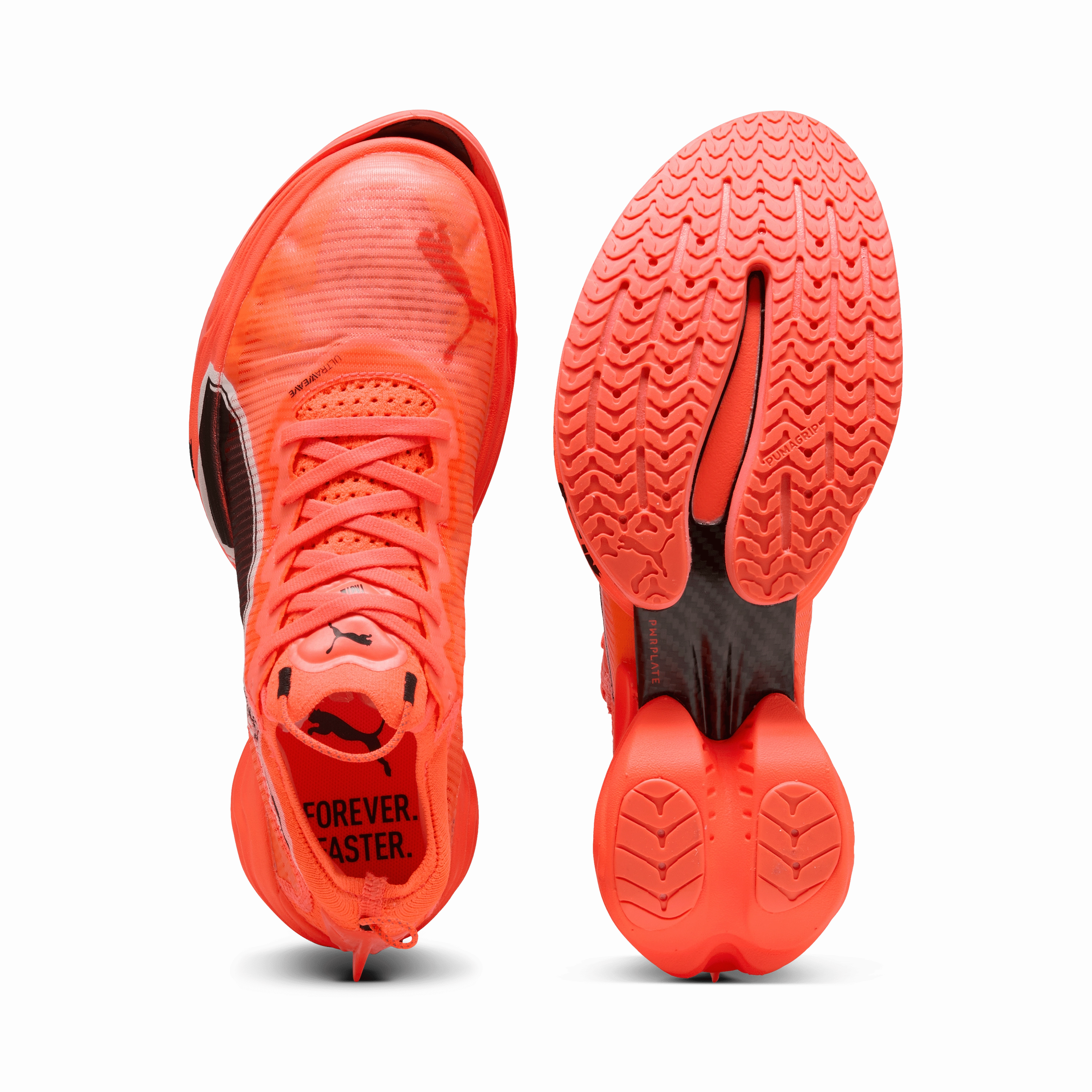 kayaking - running shoes Agile Puma Women's Fast-R NITRO Elite 2 Running Shoes in Glowing Red/Puma White SS25