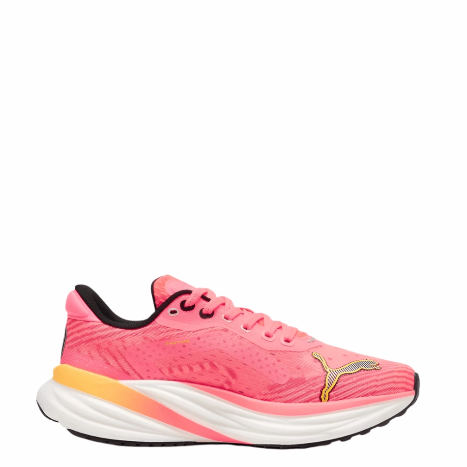 Puma Women's Magnify NITRO 2 Tech - Sun Stream-Sunset Glow-PUMA White - AW24 bootie - style design shoes Lightweight Design