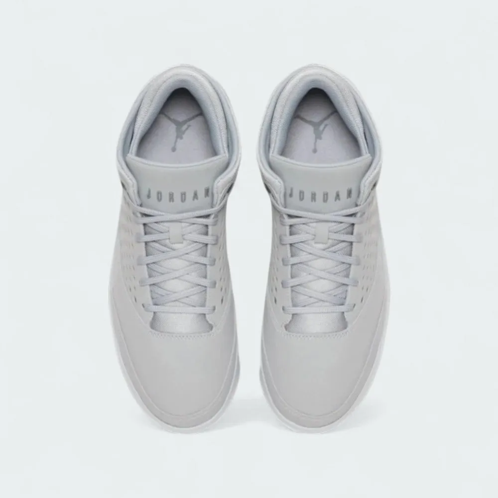 Flexible Traction wood - grain - design shoes Jordan Flight Origin 4 Men's Grey Basketball Shoes 921196 005