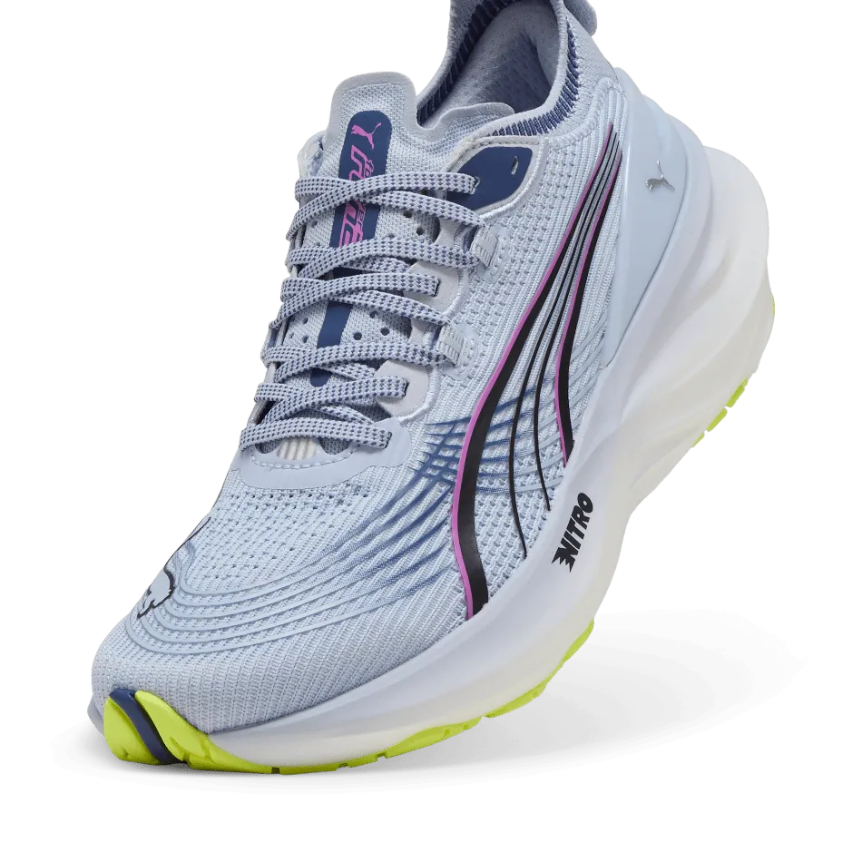 Zero Drop Platform Puma Women's ForeverRun NITRO 2 Running Shoes in Cool Weather/Yellow Alert SS25