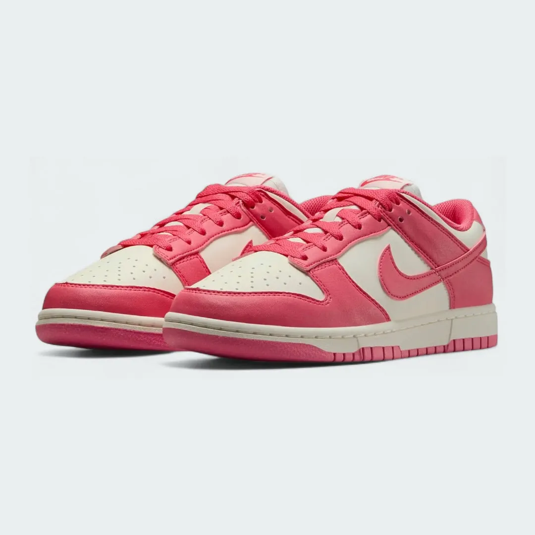 Nike Dunk Low Next Nature Women's Pink Trainers DD1873 600 Tensile Fiber Weave