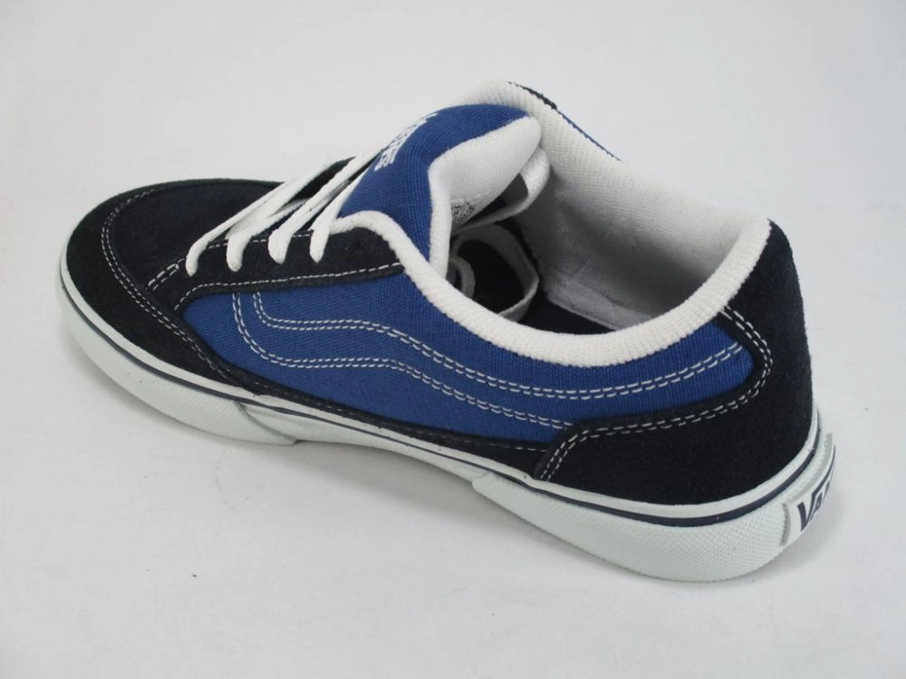 Vans scarpa da skateboard da bambino Baxter VN0DT04G3 blu slip - on design