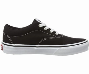foot biomechanics good grip shoe property Vans scarpa sneakers da ragazzo in tela Doheny VN0A3MWA1871 nero bianco