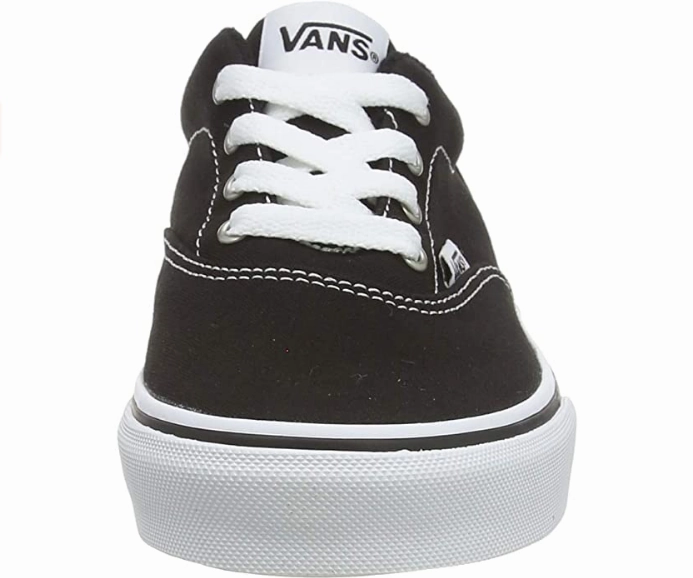 self - esteem Softness Vans scarpa sneakers da ragazzo in tela Doheny VN0A3MWA1871 nero bianco