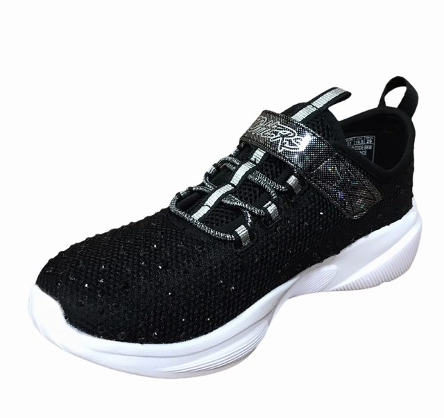 Skechers scarpa da ginnastica da ragazza Meridian Best Intent 81952L BKW nero bianco white shoes Reliable