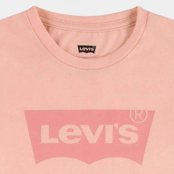 SunProtectionFabric Levi's Kids maglietta manica corta da bambina Logo Classic 3E4234 AED rosa