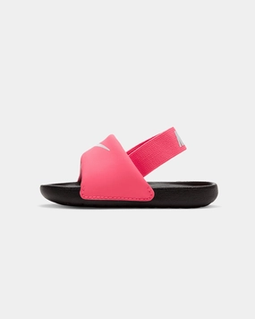 Nike Kids' Infant Kawa Slide Digital Pink/White Outdoor Training
