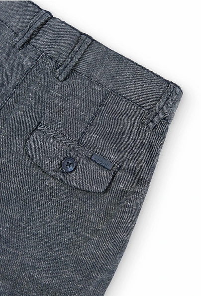 MultiPurposeUtility Smooth Texture Boboli bermuda da bambino e ragazzo in denim 736040-2440 marinaio