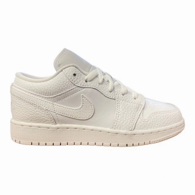 Breathable Liner Porous Mesh Ventilation Jordan Air 1 Low GS sneakers unisex bassa junior 553560 130 white
