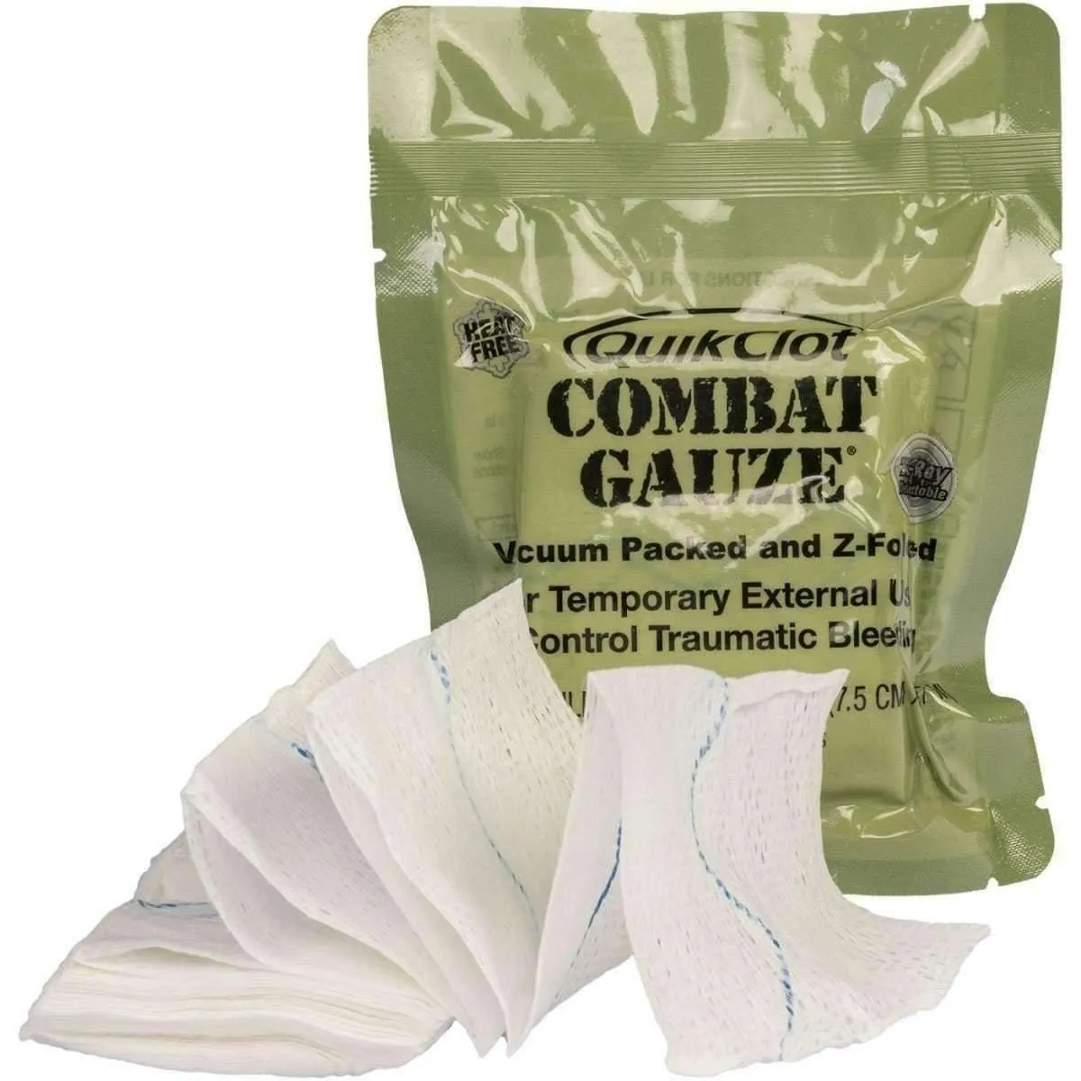 Quickclot Combat Gauze Hemostatic Dressing
