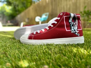 "July" Men’s High Top Canvas Sneakers