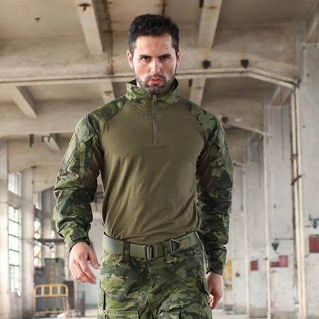Rapid Assault 1/4 Zip Combat Tactical Shirt