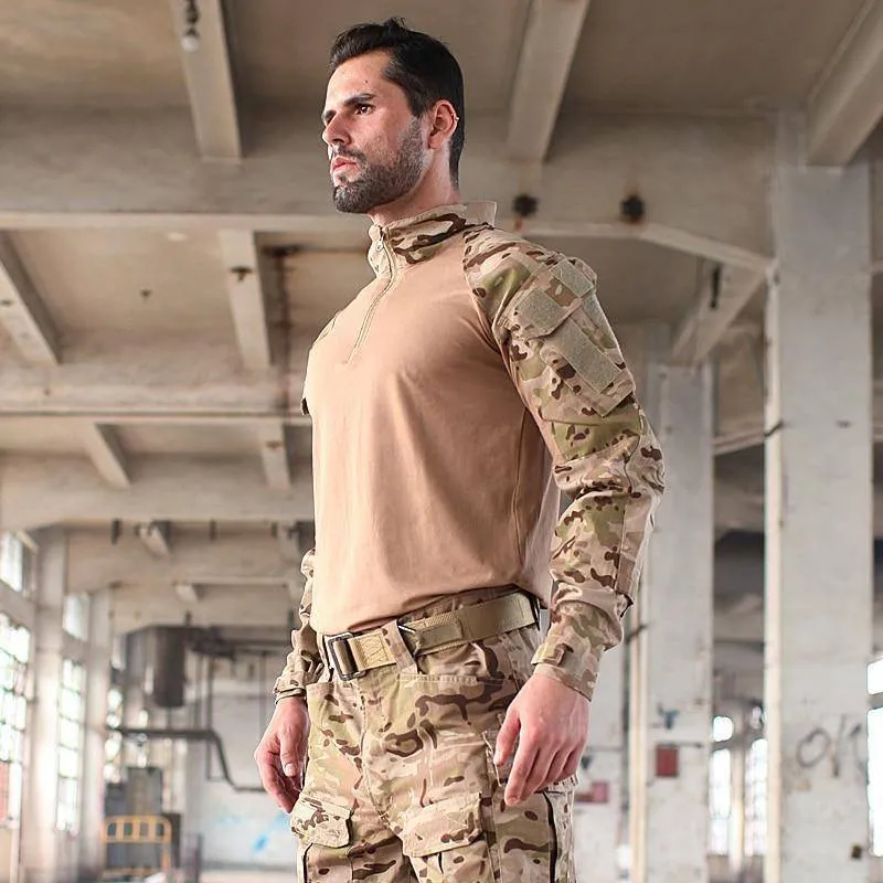 Rapid Assault 1/4 Zip Combat Tactical Shirt