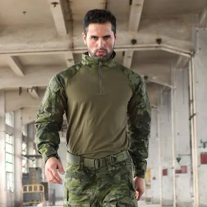 Rapid Assault 1/4 Zip Combat Tactical Shirt