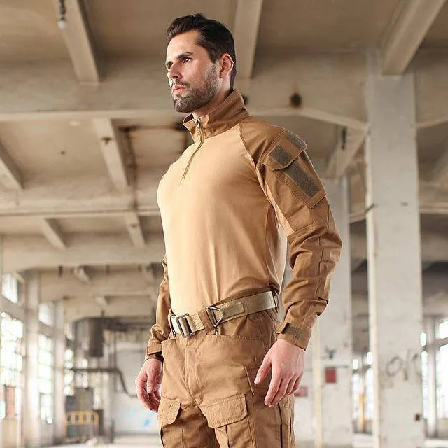 Rapid Assault 1/4 Zip Combat Tactical Shirt