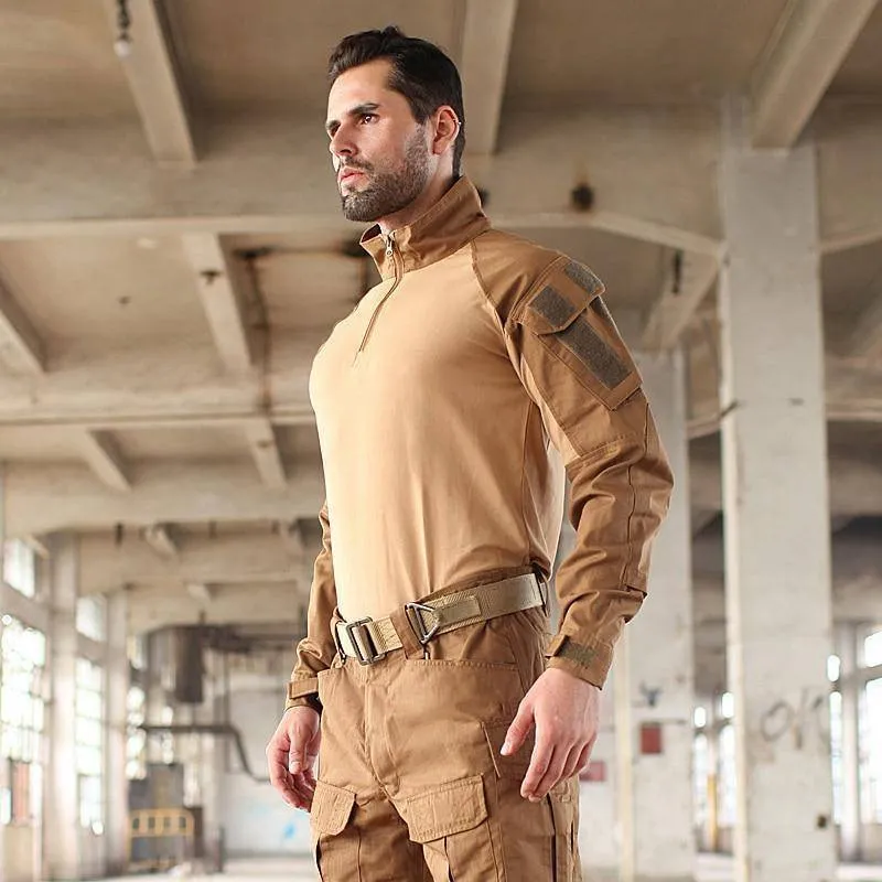 Rapid Assault 1/4 Zip Combat Tactical Shirt