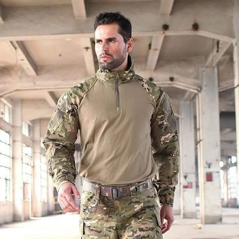 Rapid Assault 1/4 Zip Combat Tactical Shirt