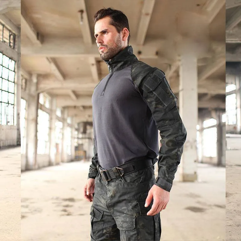 Rapid Assault 1/4 Zip Combat Tactical Shirt