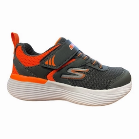 Wide Base Design Skechers scarpa da corsa da bambino Go Run 400 V2 Darvix 405102L/CCOR grigio arancione