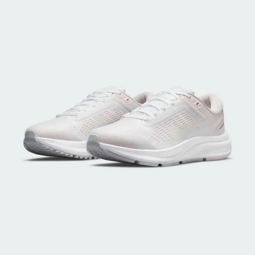 Nike Air Zoom Structure 24 Women's Running Shoes DA8570 101 logo - rhinestoned shoes toe - support - system