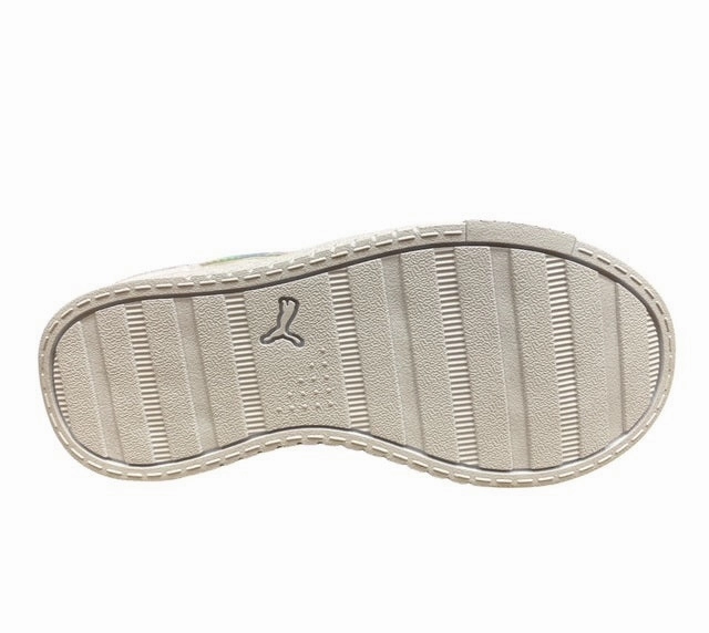 Puma sneakers da bambina Jada Rainbow Ps 362663 01 white silver heel - hugging