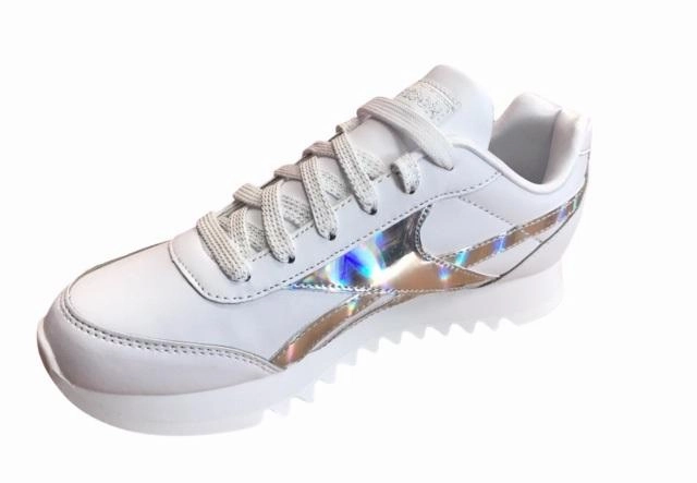 Runners with High Arches running in a bridge area shoes Reebok scarpa sneakers da ragazza Royal CL Jog 2 Plat Kid FV1309 bianco-argento