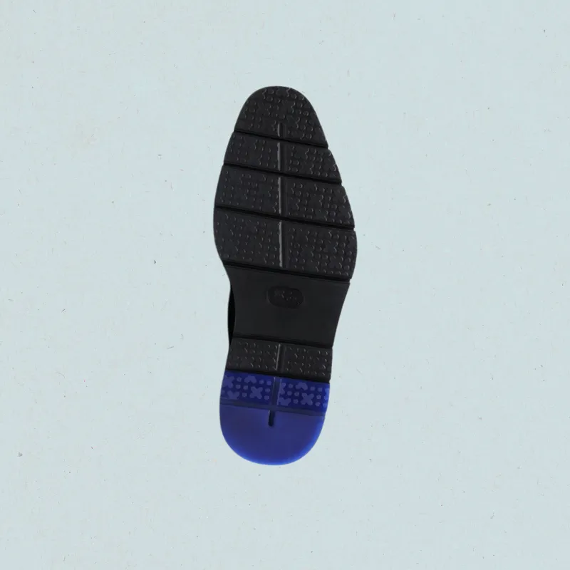 RegalStride Derby Shoes:Italian XL EXTRALIGHT Sole Black Leather Shoes
