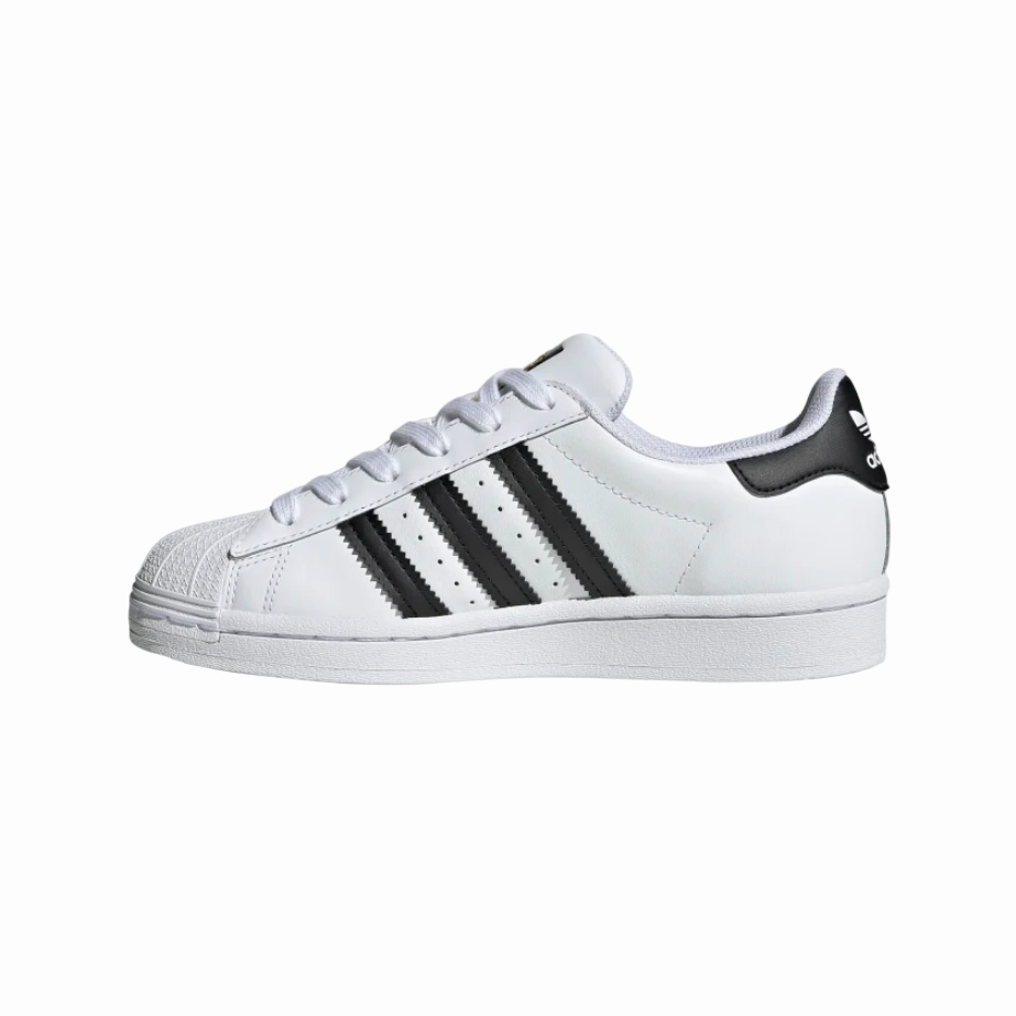 Adidas Originals scarpa sneakers da ragazzi Superstar FU7712 bianco-nero handball shoes