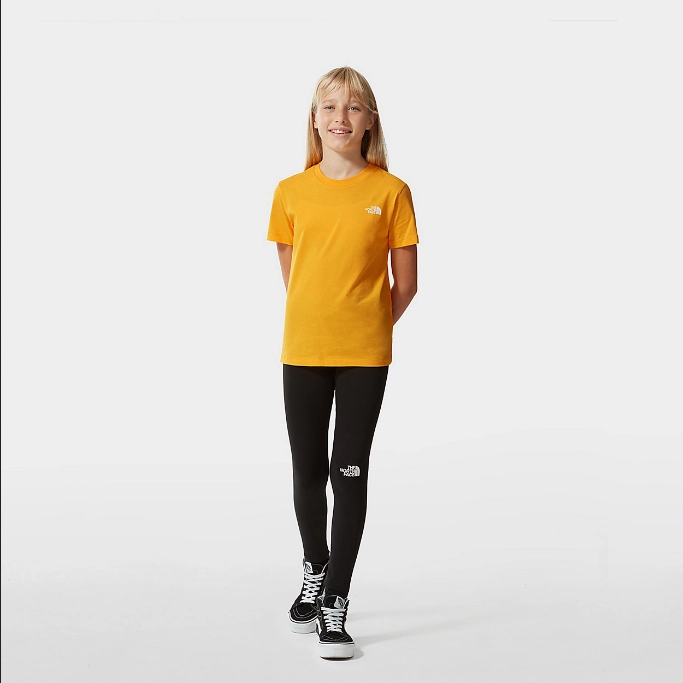 The North Face maglietta manica corta da ragazzi SS Simple Dome NF0A2WAN56P1 oro Easygoing Design