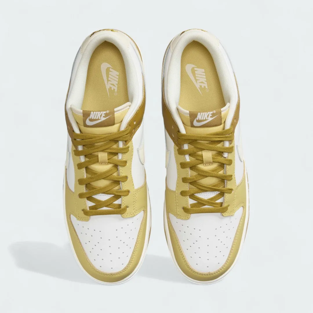 dance exercise shoes outdoor - workout running shoes Nike Dunk Low Retro Men's Bronze Leather Sneakers FZ4042 716