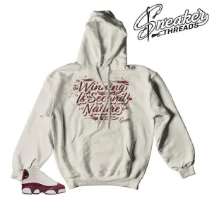 Retro 13 Bordeaux Second Nature Hoody