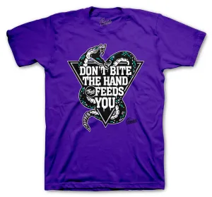 Retro 5 Alternate Grape Hand That Feeds Shirt
