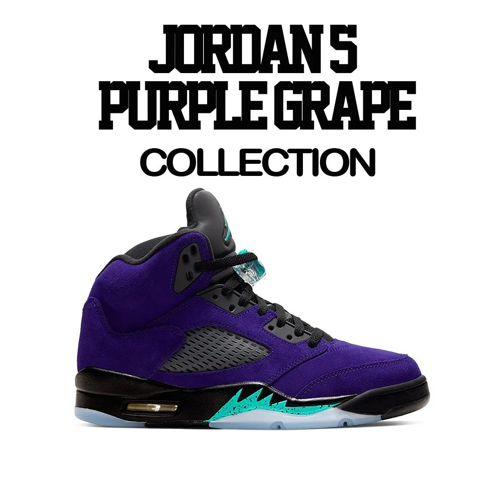 Retro 5 Alternate Grape Hand That Feeds Shirt