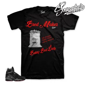 Retro 8 Cement Bred Maker Shirt