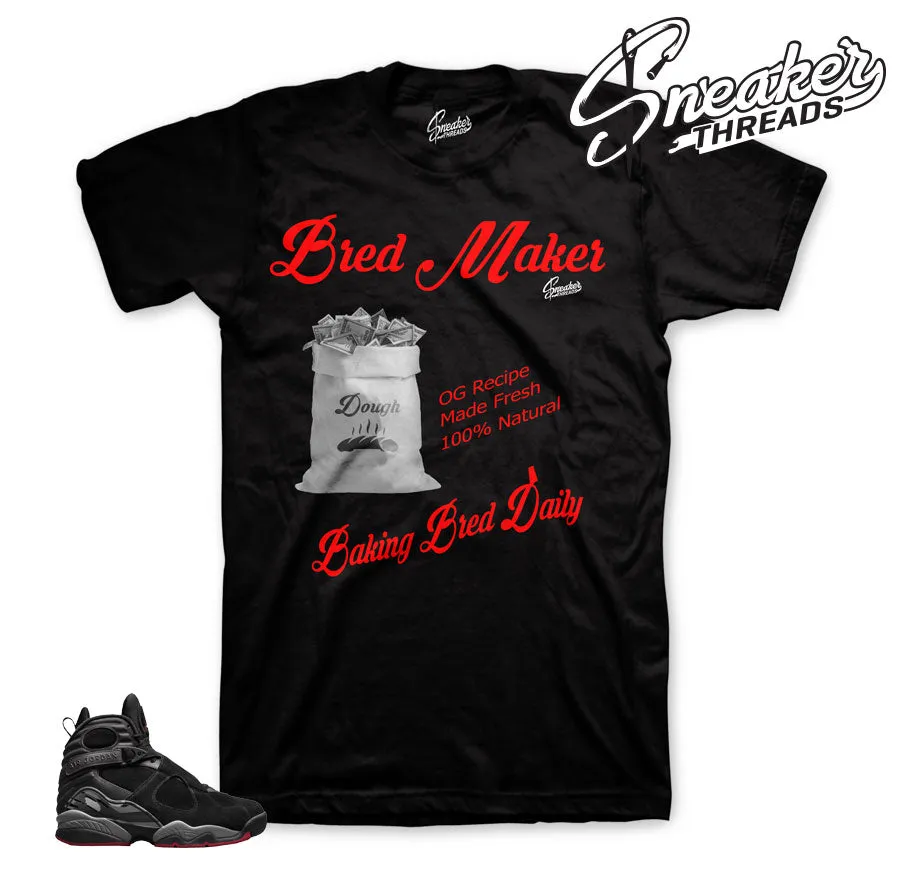 Retro 8 Cement Bred Maker Shirt