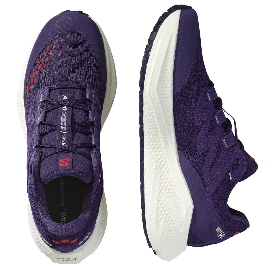 Salomon Women's Aeroglide 3 GRVL Running Shoes in Astral Aura/Vanilla Ice/Haute Red AW25 Resilient Form